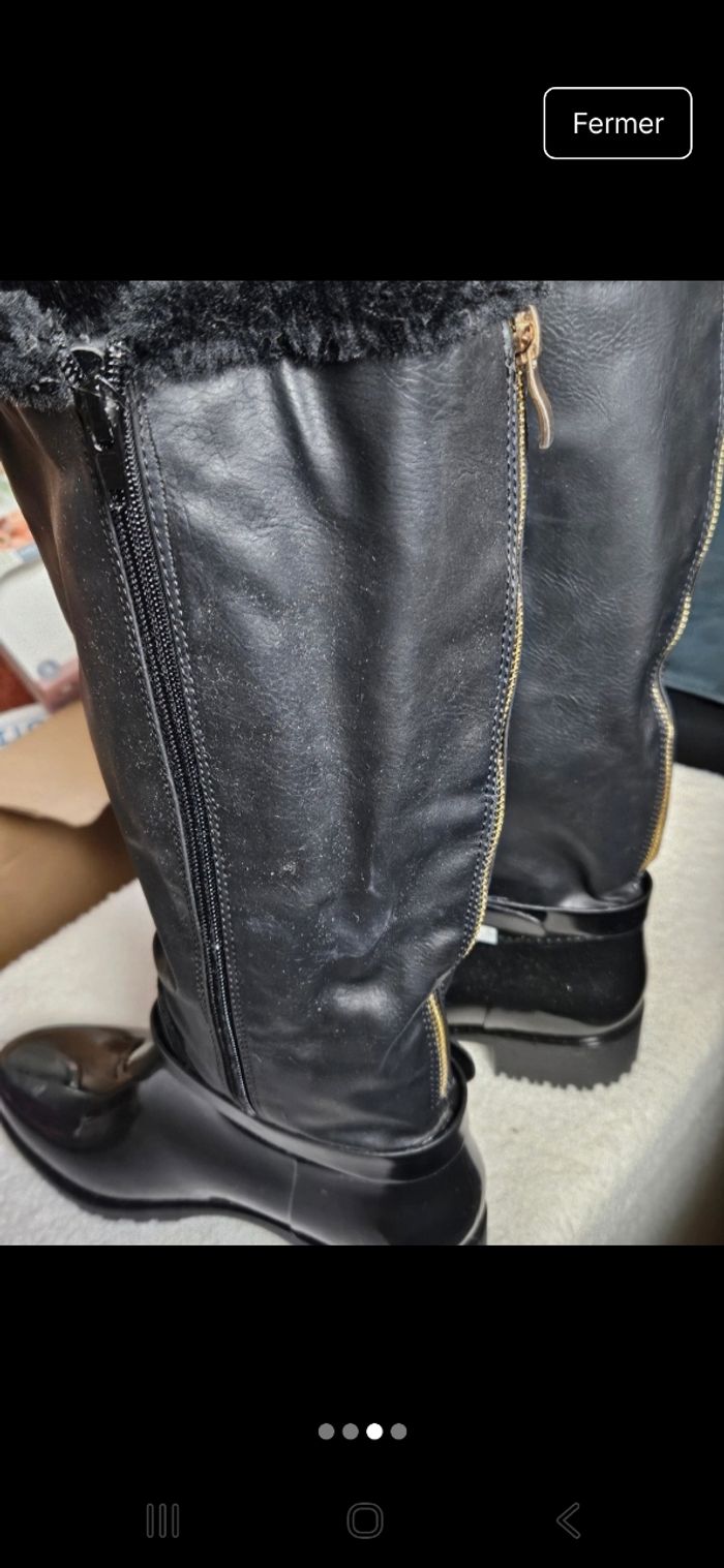 Botte noir neuve - photo numéro 2
