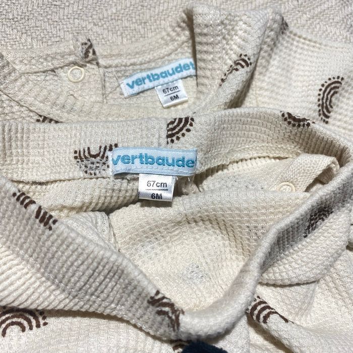 Tenue vertbaudet  6 mois 67 cm - photo numéro 3