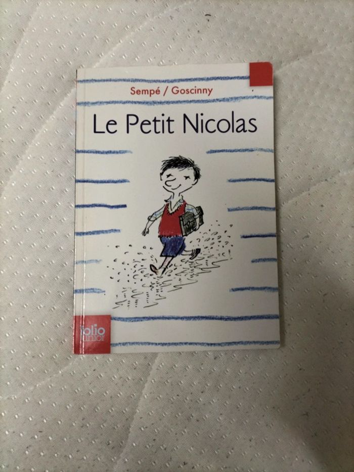 Livre le petit Nicolas Folio junior Sempé Goscinny