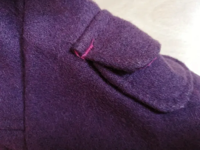 Manteau fille prune Orchestra 6 mois (67 cm) - photo numéro 6