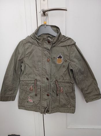 Veste mi saison avec capuche et poches