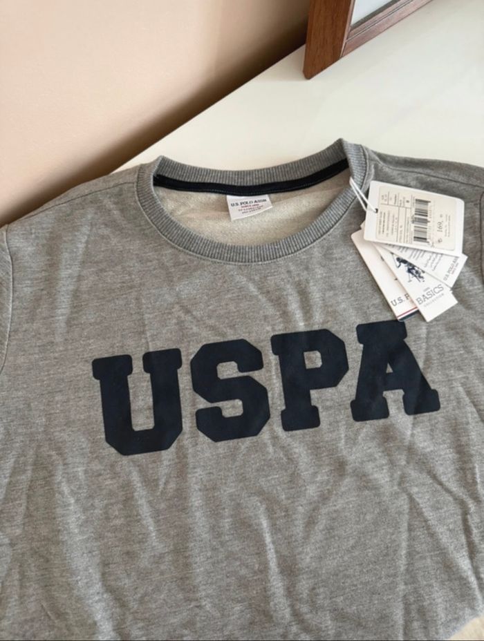 Pull USPA gris - photo numéro 2