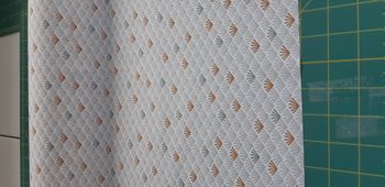 Coupon tissu coton EVUNDI BIO en 150 cm de large