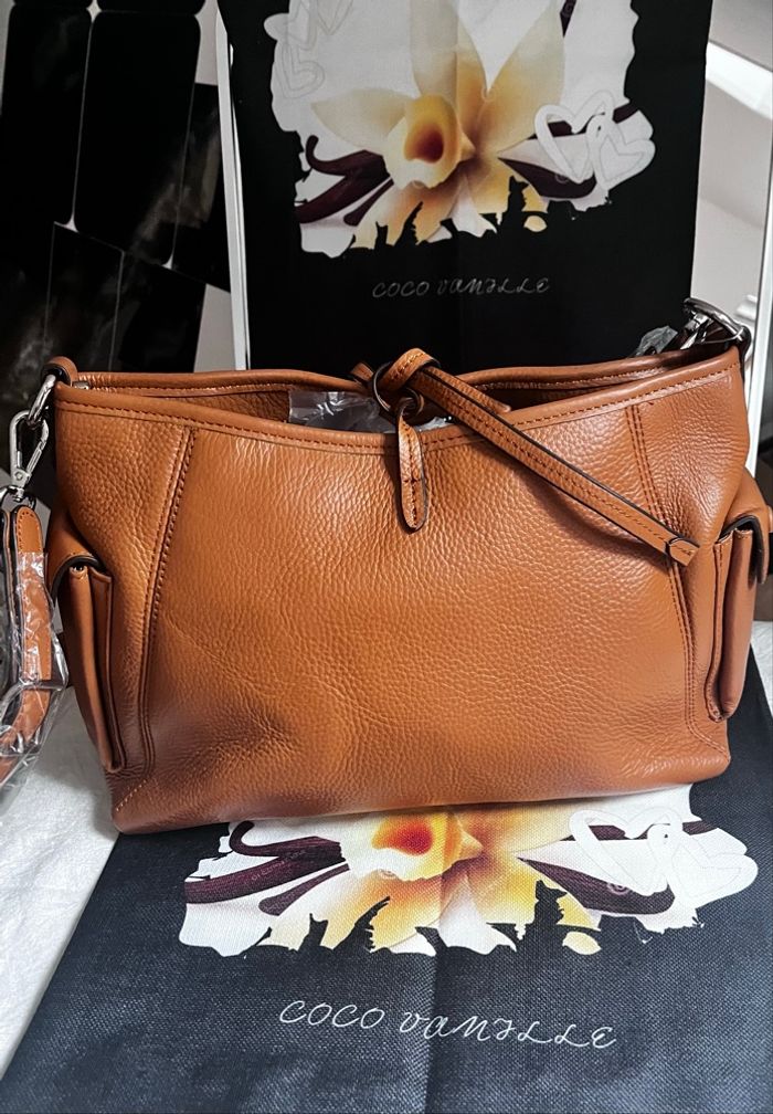 Sac créatrice Coco Vanille cuir 👜 - photo numéro 4