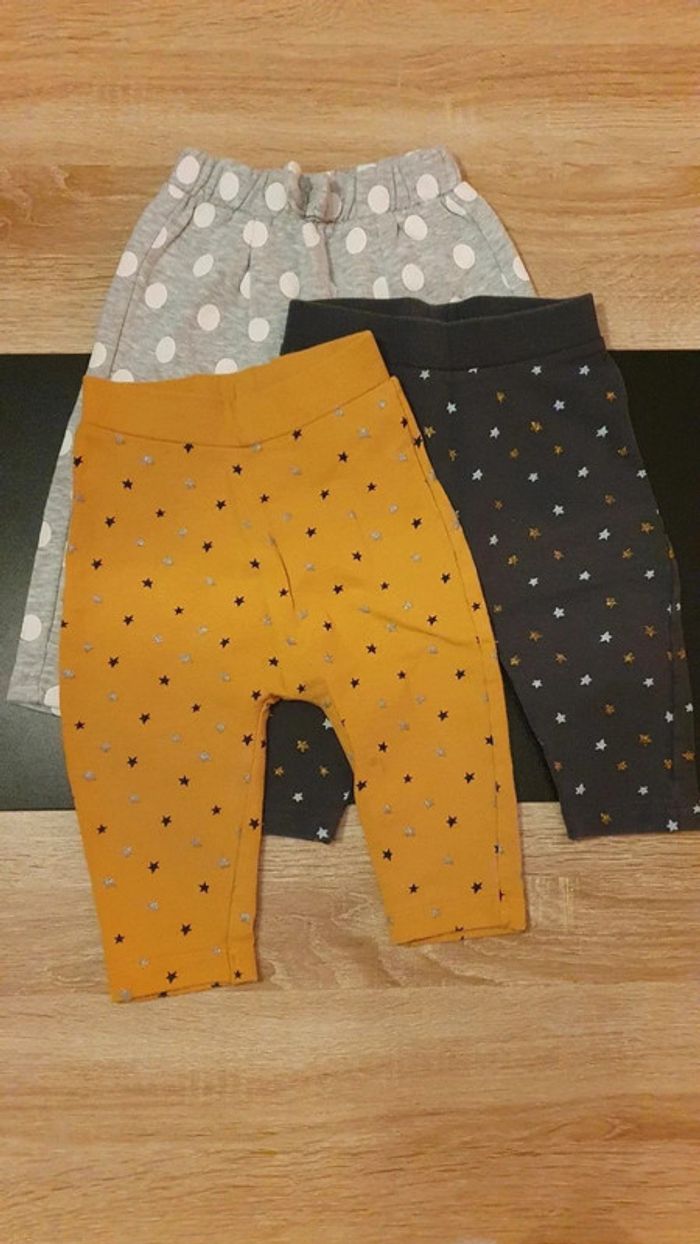 Lot de 3 pantalons 12 mois