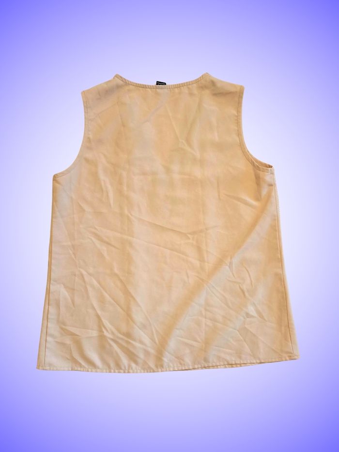 Tee-shirt Débardeur Beige Taille 36 S Shein - photo numéro 2