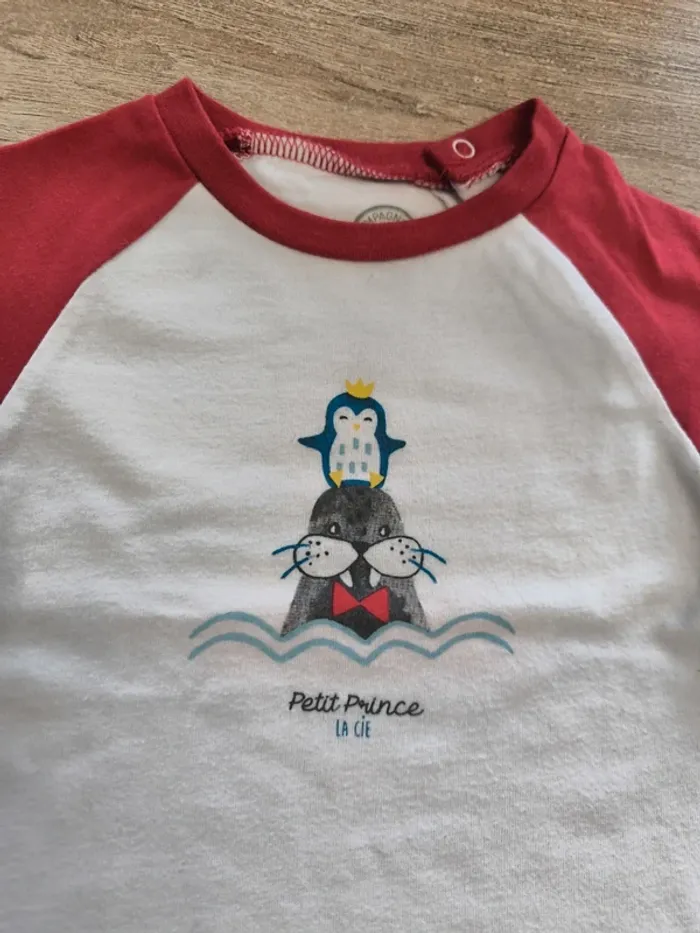 Tee-shirt garçon ml 18 mois LCDP - photo numéro 3
