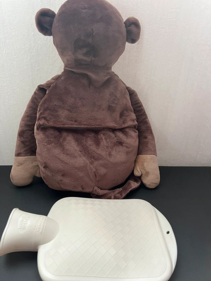 Bouillotte peluche singe - photo numéro 8