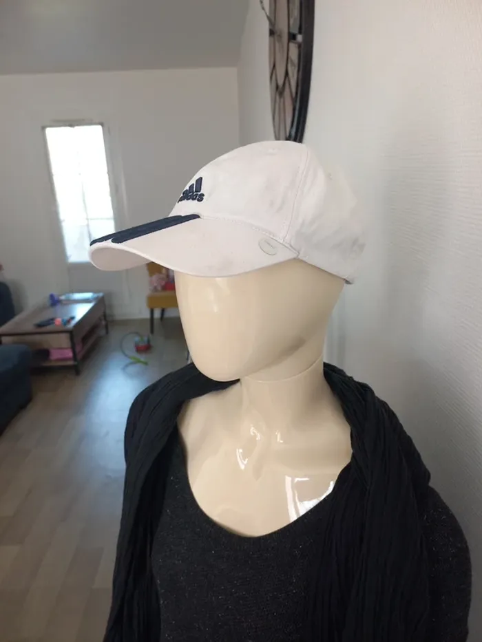 Casquette blanche adidas - photo numéro 3