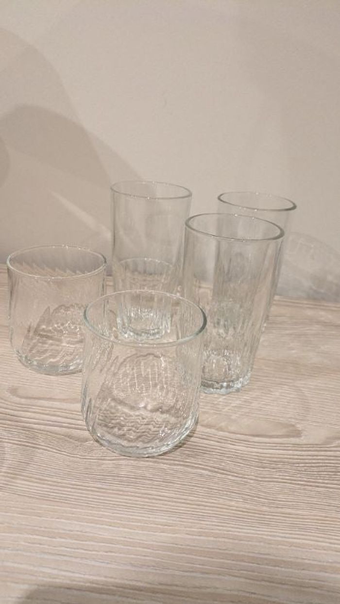 5 verres