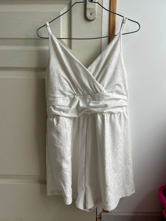 Combi short blanche