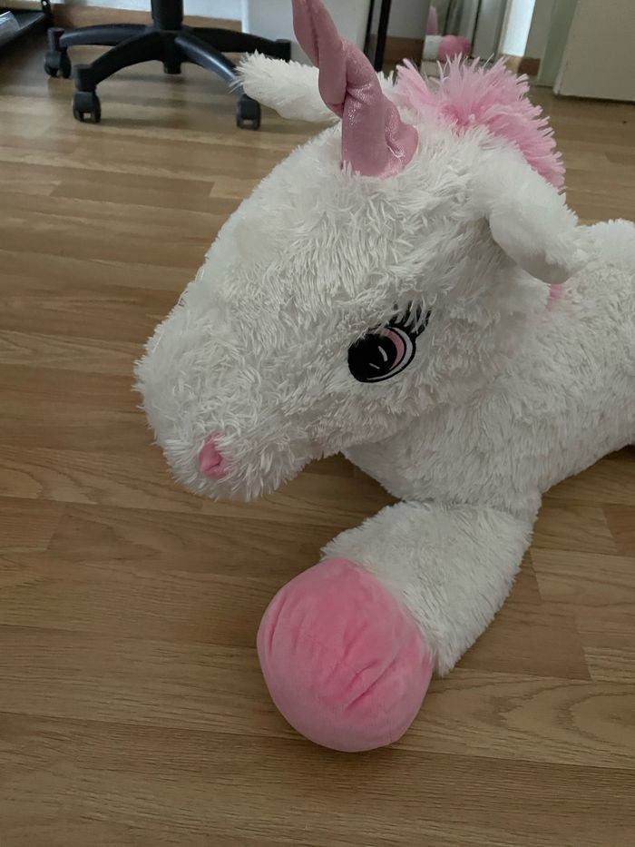 Grande peluche licorne - photo numéro 3