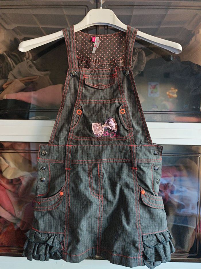 Robe en Jean avec bretelles réglables fille