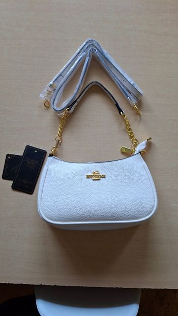 Sac à main crème pour femme