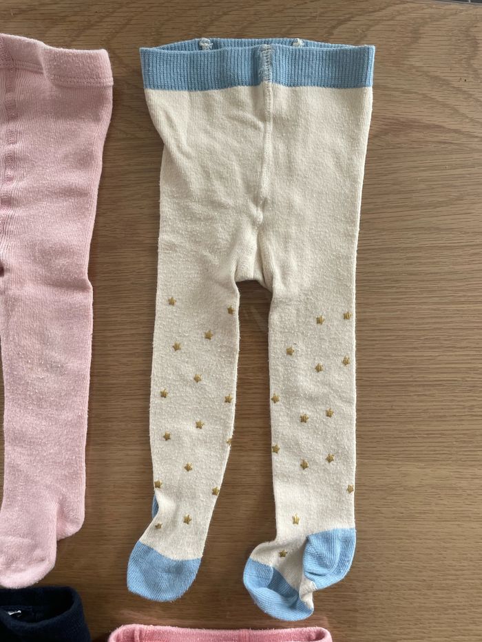 Lot de 4 collants 6-9 mois - photo numéro 3