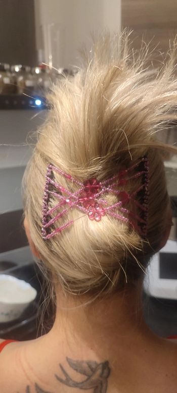 Barrette peigne extensible