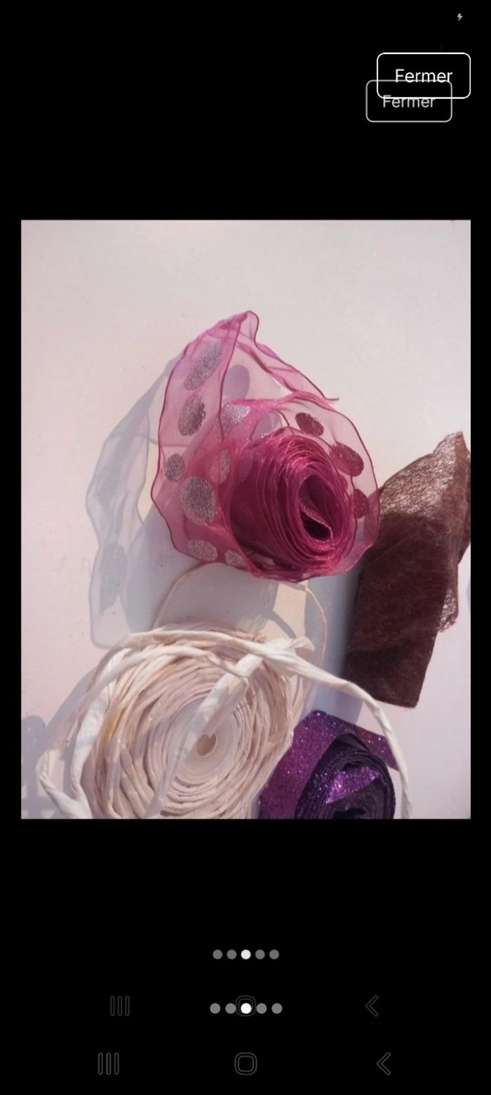 Lot divers ruban et corde - photo numéro 3