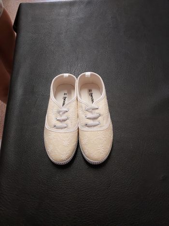 Baskets sans lacets fille 31