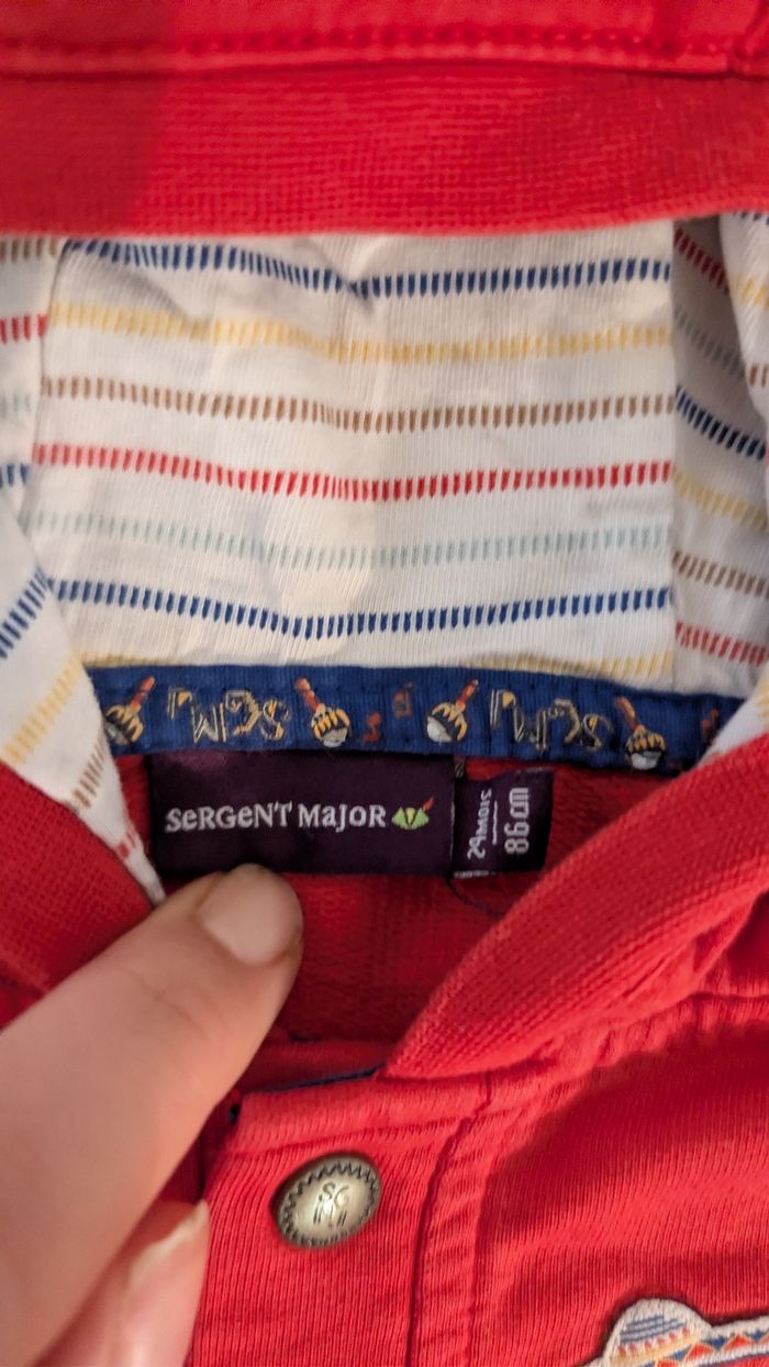 Gilet rouge - photo numéro 2