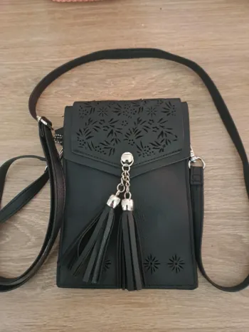 Sac à bandoulière noir
