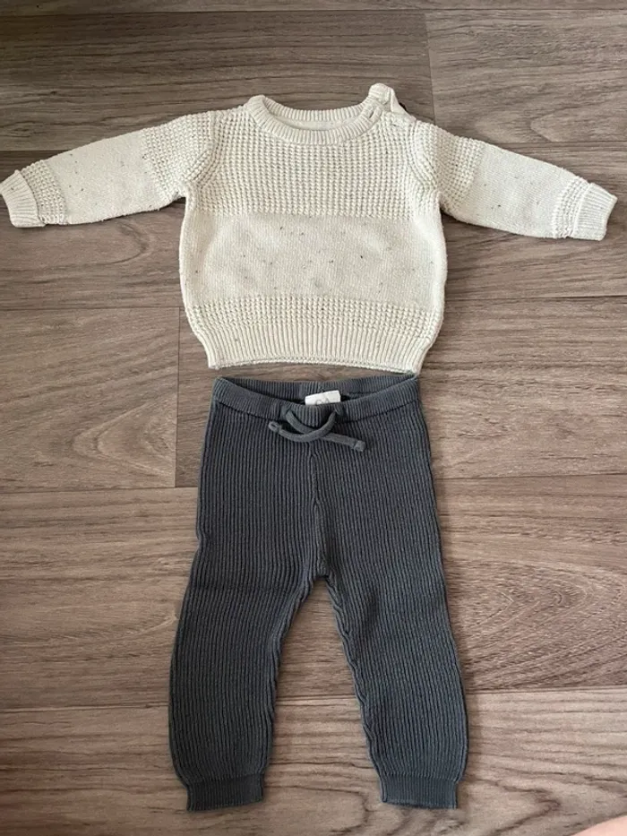 Ensemble pantalon pull