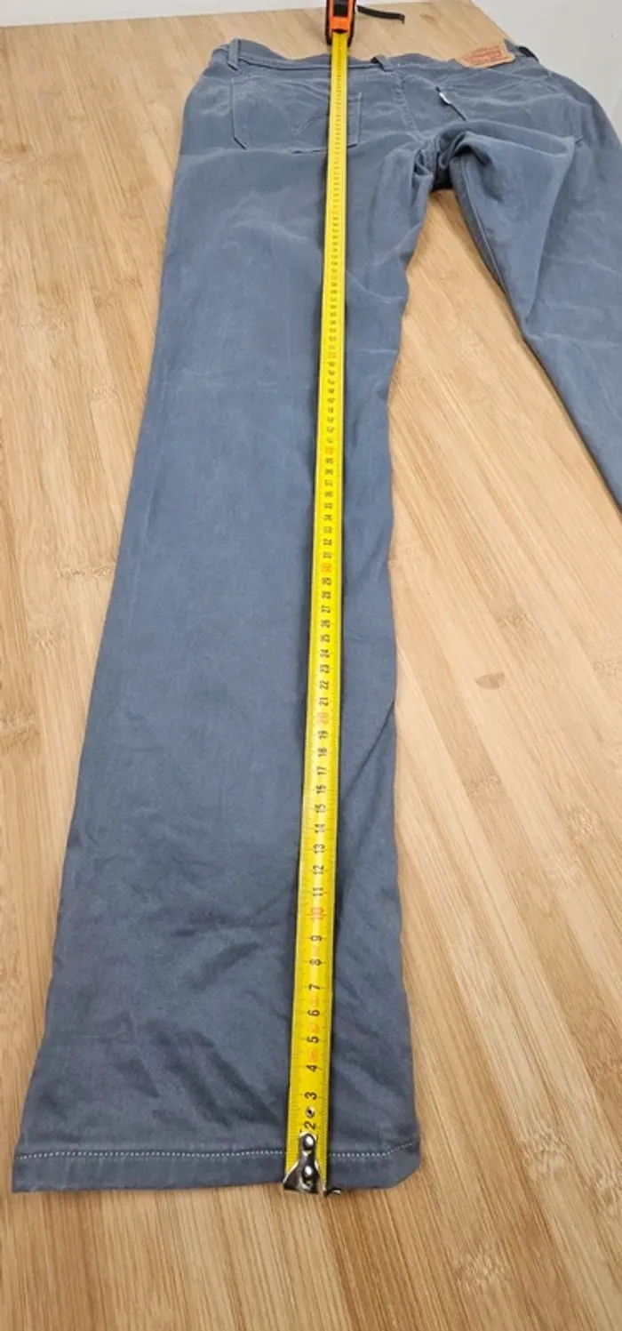 Levi's skinny filiforme mi-taille T:36 W29-L32 - photo numéro 12