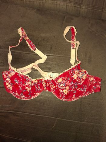 Soutien-gorge Vintage DIM - 100% Coton - Imprimé Floral