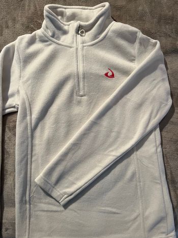 Polaire Blanche Tex 9-10ans