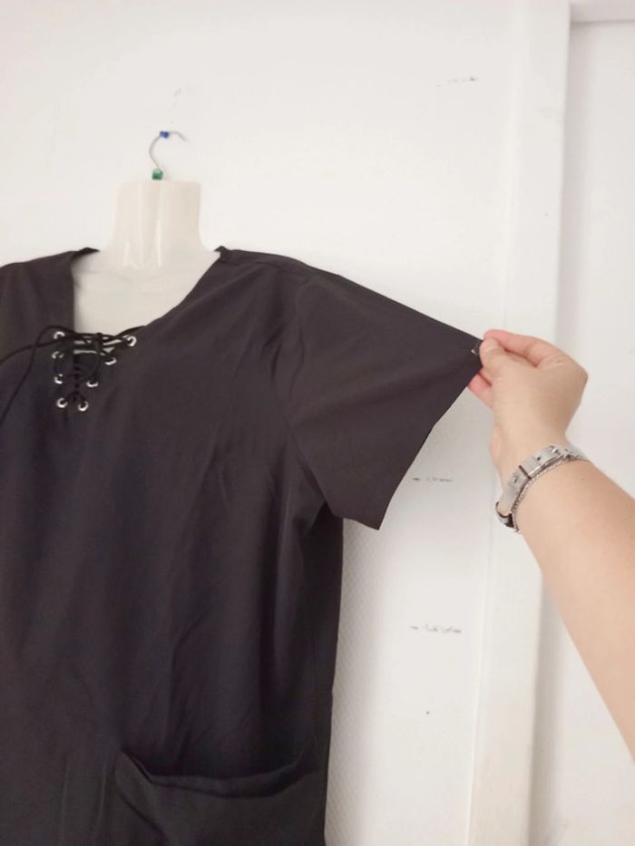 Blouse manches courtes à poches femme - photo numéro 5