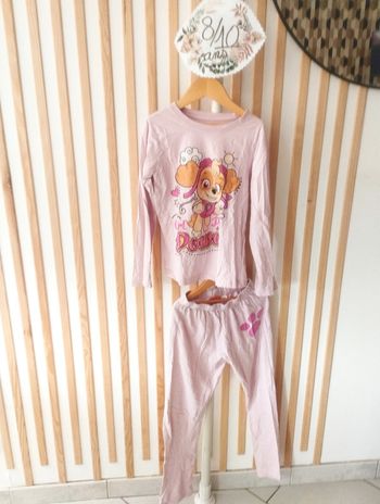 Pyjama rose pat patrouille 8/10ans