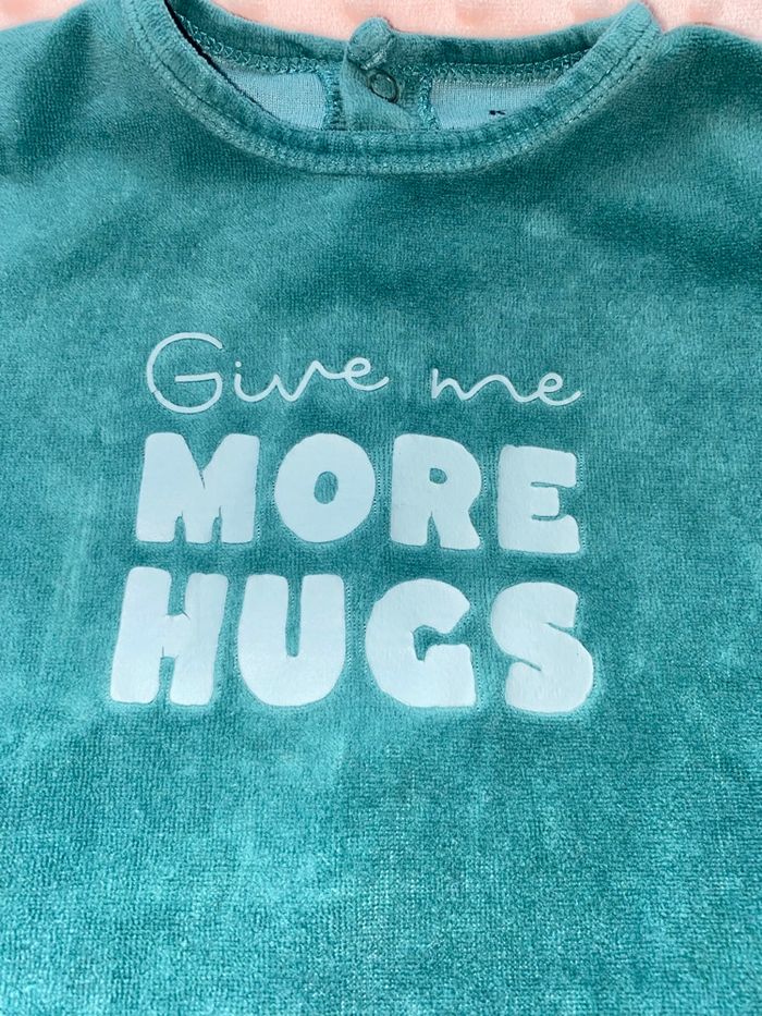 Pyjama « give me more hugs » Kiabi 18 mois - photo numéro 4