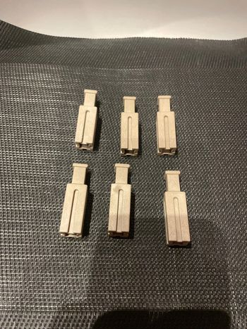 Playmobil  lot jonctions créneaux château 3030 3123 3667 3666 3859 3888 4063 7175 moyen âge