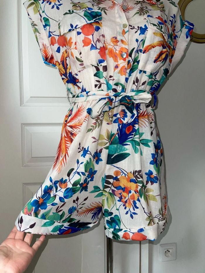 Combinaison short fleuri - photo numéro 9