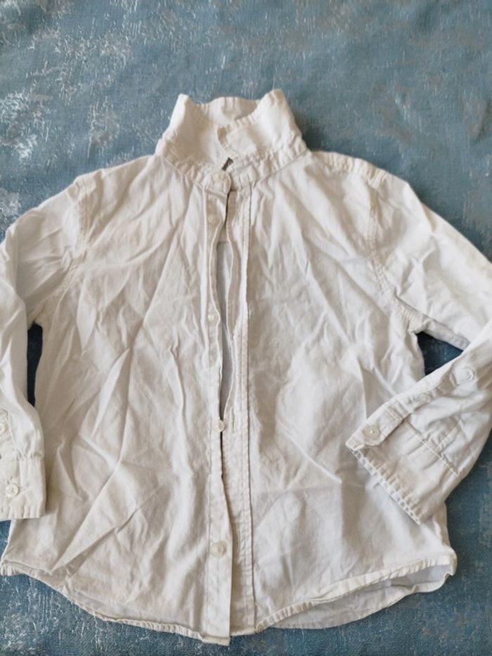 Chemise garçon manche longue