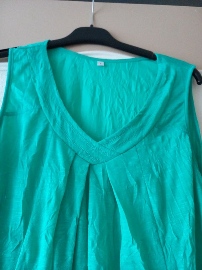 Robe de détente col en V - photo numéro 5