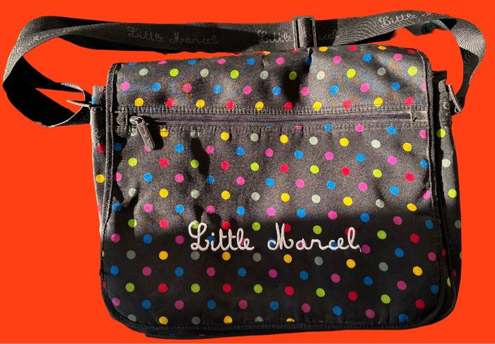 Joli sac/sacoche Little Marcel en bandoulière et à rabat - photo numéro 2