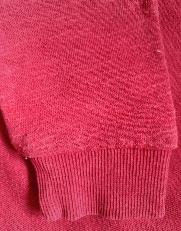 Sweat rouge molletonné - photo numéro 6