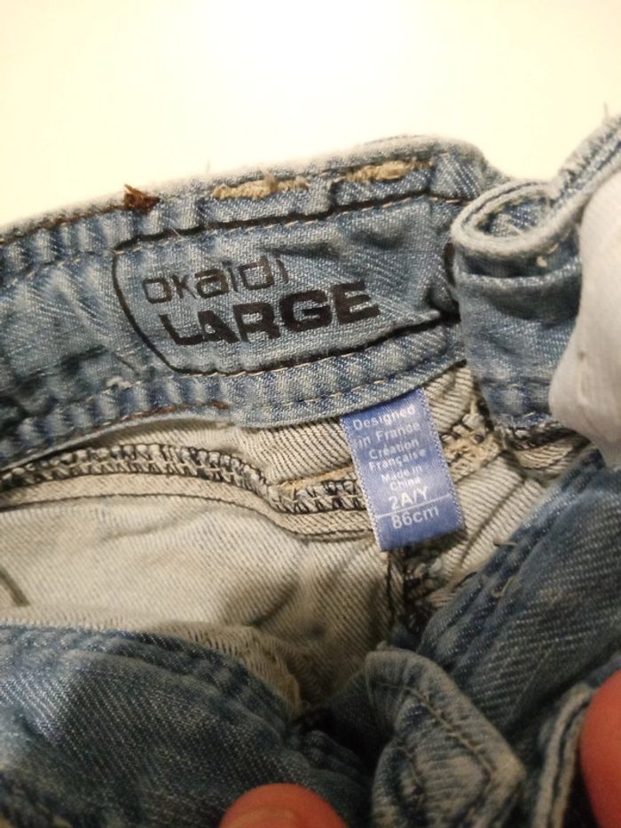 Jean's bleu T 2 ans - photo numéro 4