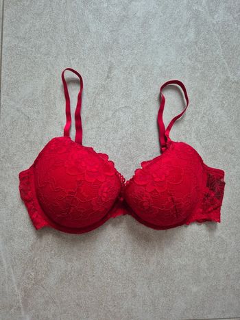 Soutien gorge maxi push up rouge h&m