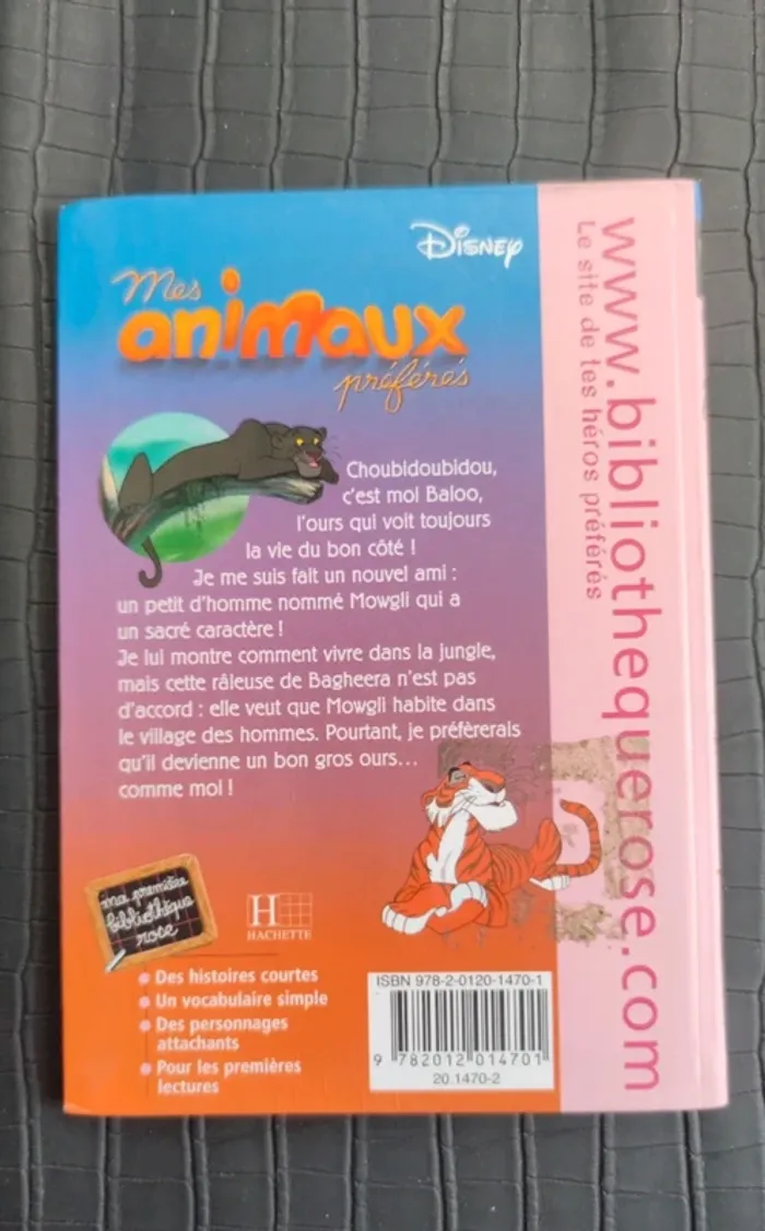 Disney mes animaux préférés bibliothèque rose - photo numéro 2