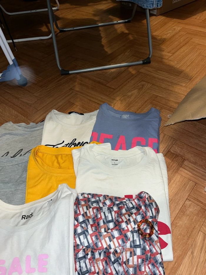 Lot de 8 t-shirt - Taille L - photo numéro 3