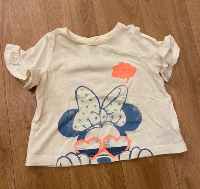 T-shirt Minnie 3/6M