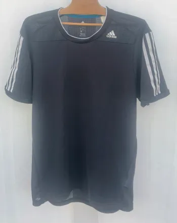 Adidas black t-shirt mesh Mens M