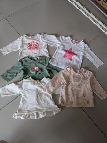 Lot de 5 t-shirts