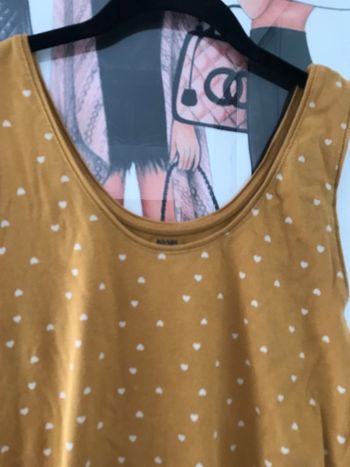 Débardeur cœur Kiabi eco conception XL