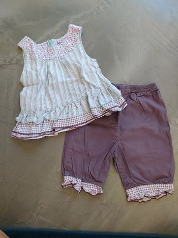 Ensemble 12 mois été fille