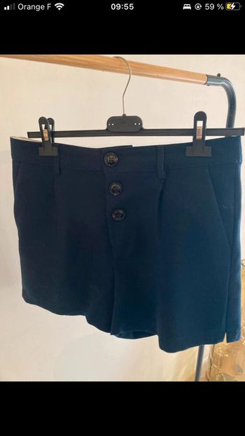 Short bleu léger