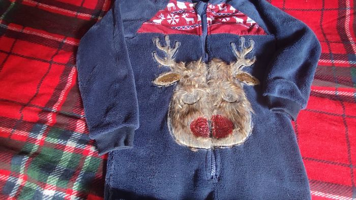 Combinaison surpyjama avec capuche Noël fille Kloane. - photo numéro 4