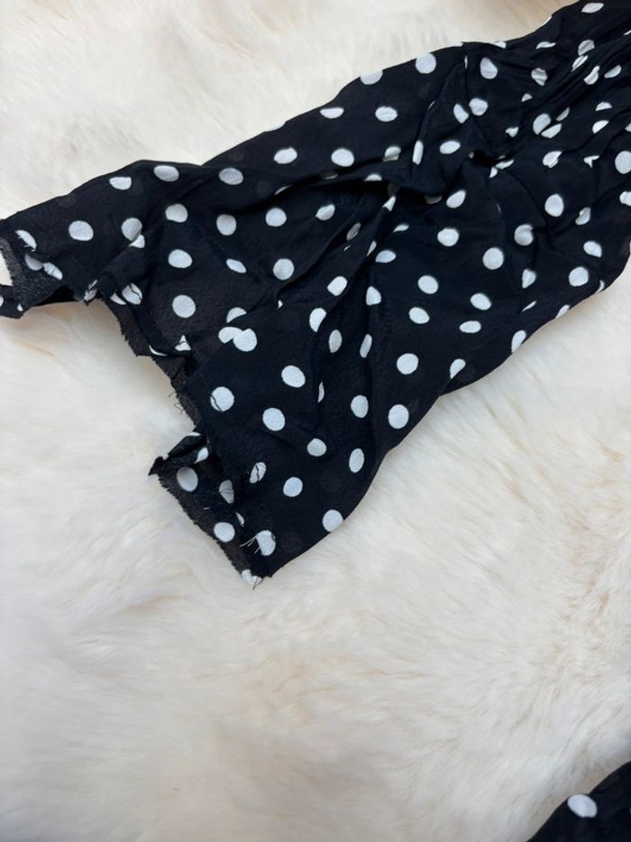 Robe longue à pois Zara taille S - photo numéro 2