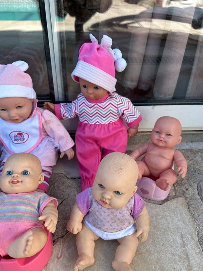 Lot de 7 poupons - photo numéro 4